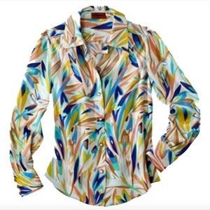 NEW Missoni Italian Floral Blouse